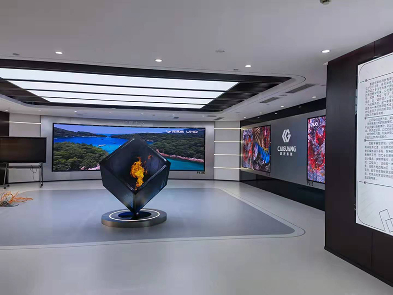 重慶某企業(yè)新建公司展廳